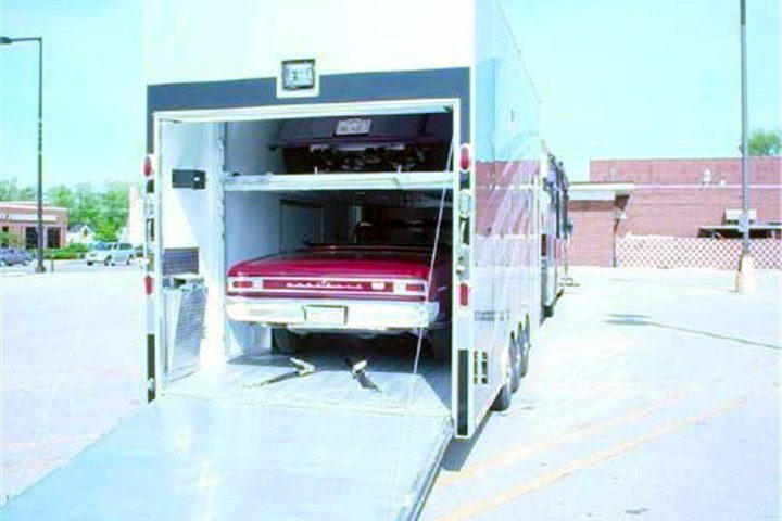 car stacker trailer