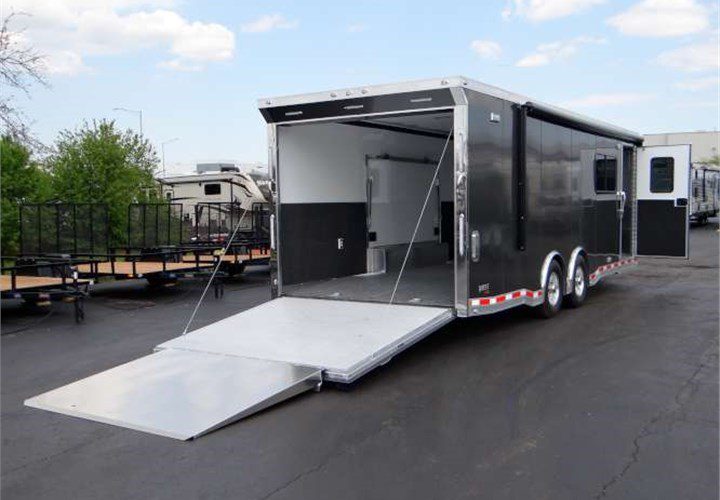 custom car hauler trailer