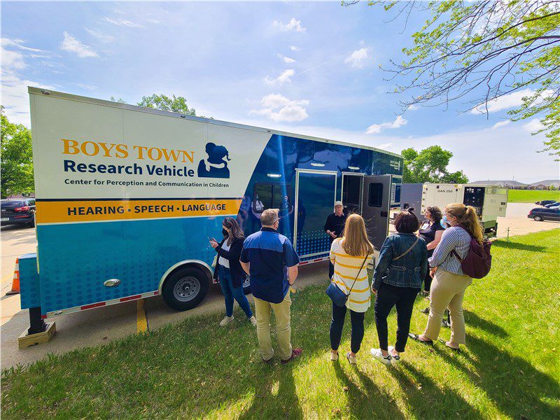 Boys Town Mobile Hearing Research Trailer