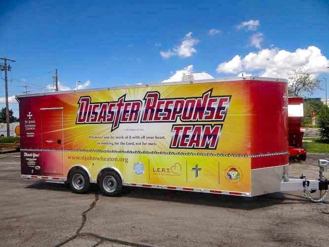 Disaster response trailers