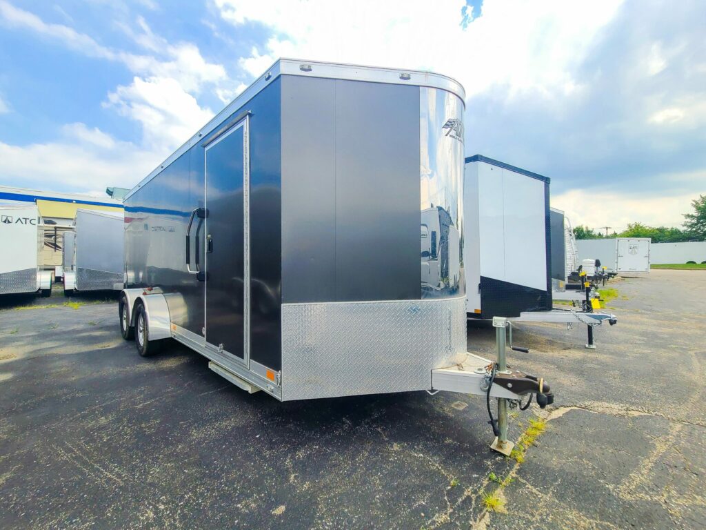 7'x18' ATC Quest Motorcycle Trailer