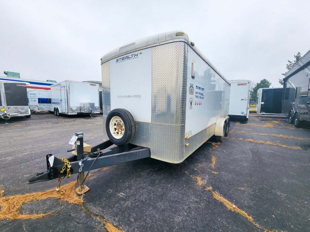 7'x18' Stealth Cargo Trailer used