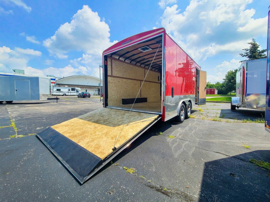 enclosed landscape trailers