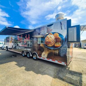46' Fully Loaded mobile kitchen trailer
