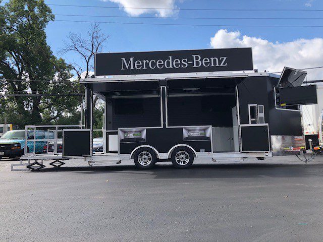 Mercedes-Benz mobile retail trailer