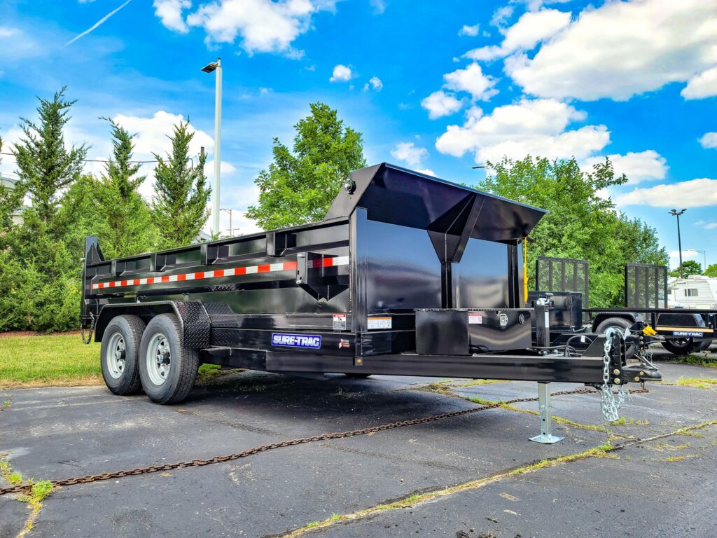 7'x14' Sure-Trac Dump Trailer