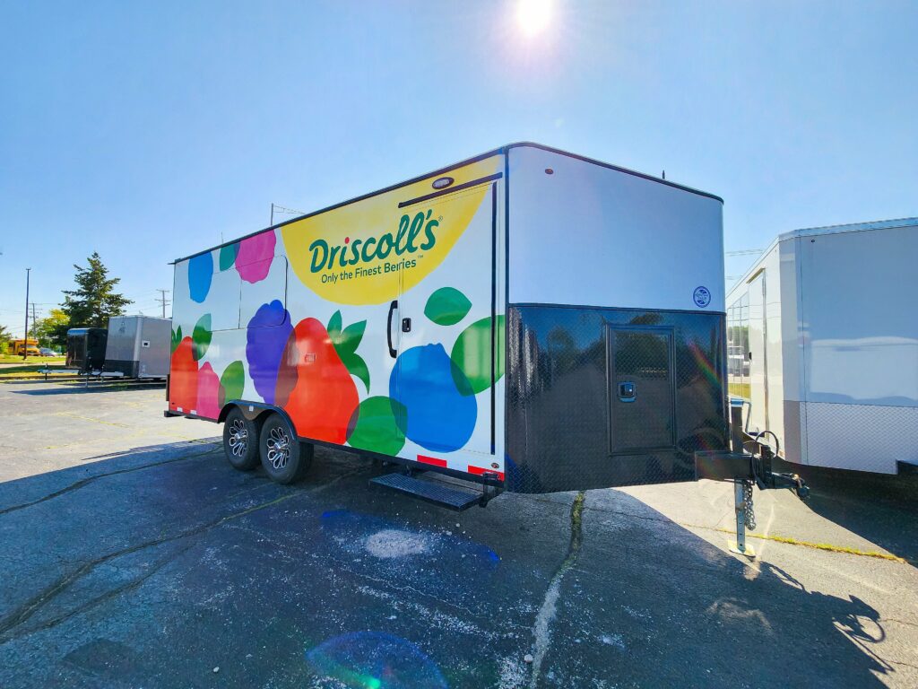 Driscoll's Berries trailer wrap