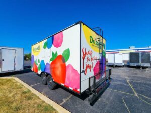 23' office trailer for Driscoll's Berries