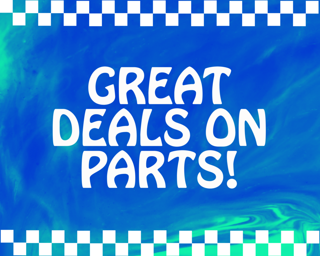 Great deals on parts