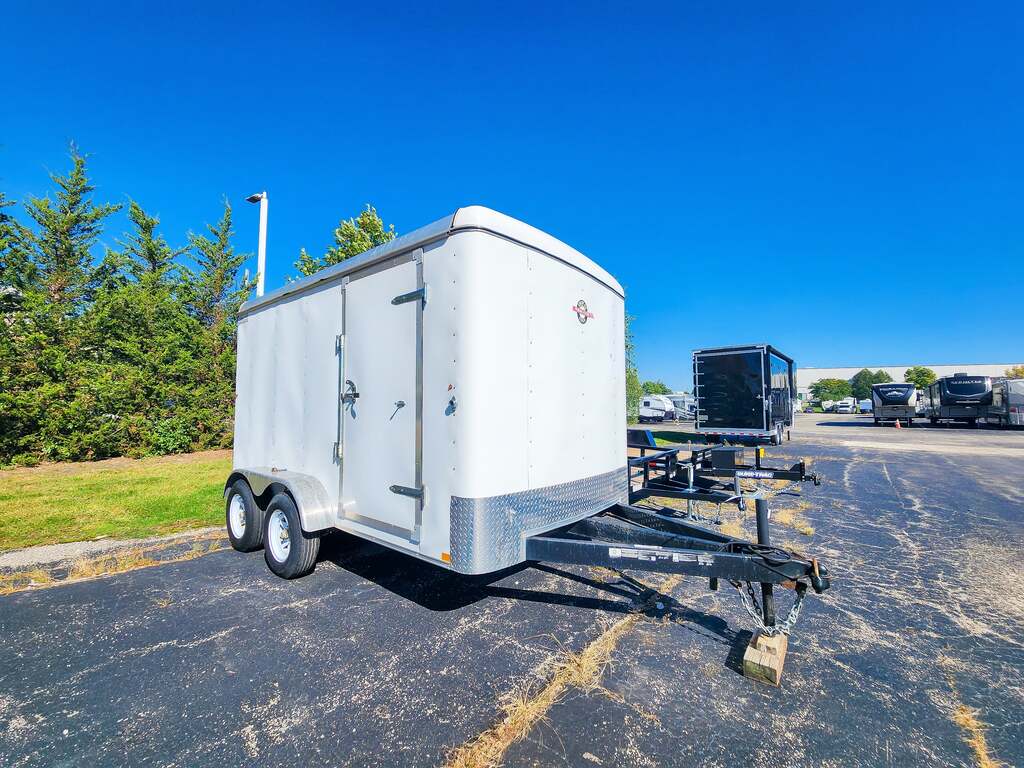 7'x12' used cargo trailer