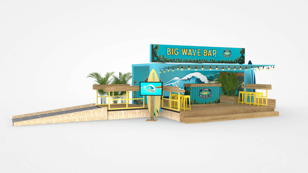 Kona Big Wave Bar Rendering