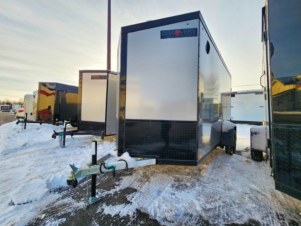 6'x12' Silver Discovery Cargo Trailer