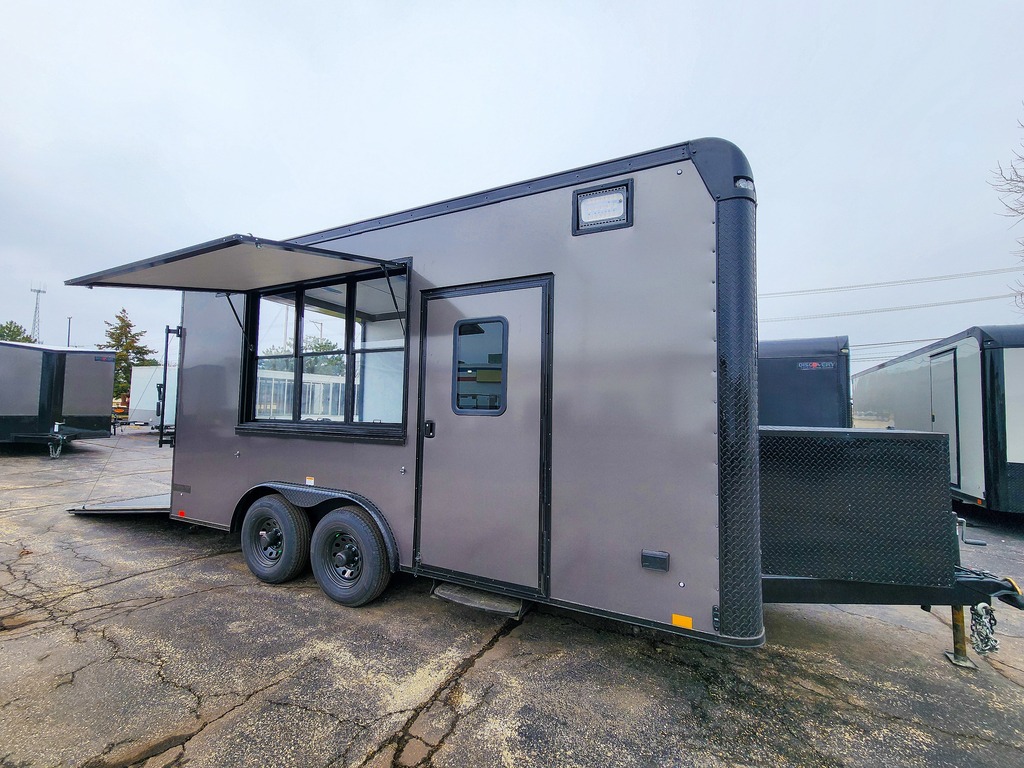 8.5'x16' Discovery Concession Trailer