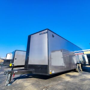 8.5'x24' Discovery Car Hauler charcoal