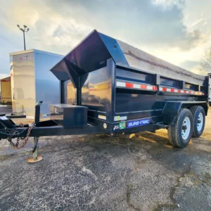 7'x12' Used Dump Trailer from Sure-Trac