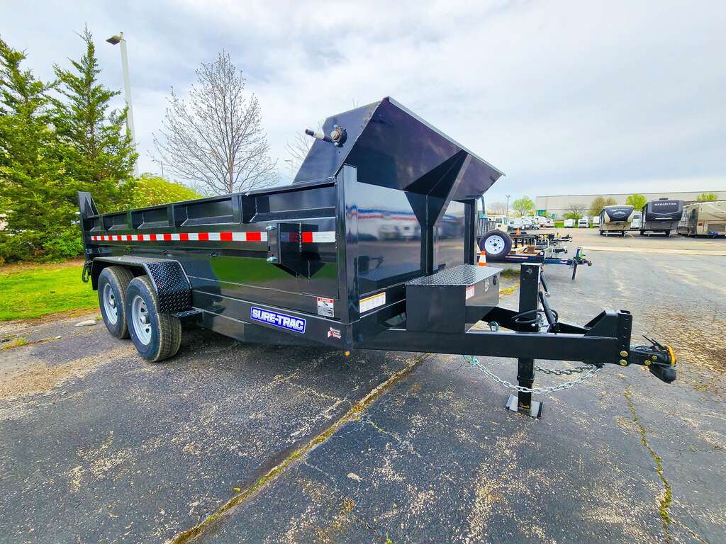 7'x14' Sure-Trac Dump Trailer